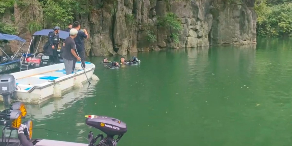 湘西男子水下失联5日后成功获救！知情人：水下有洞穴，在横向往山体百米处的气室找到